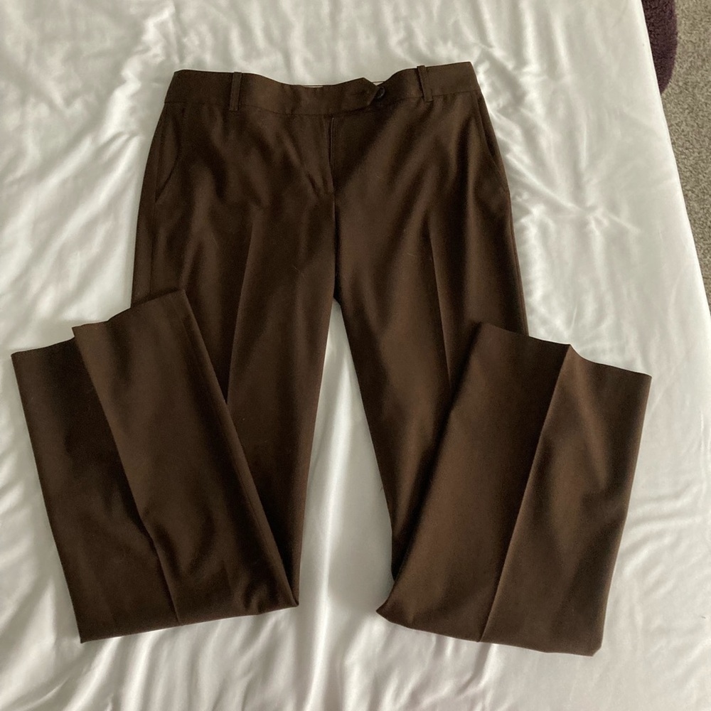 LOFT Brown Women's Dress Trousers